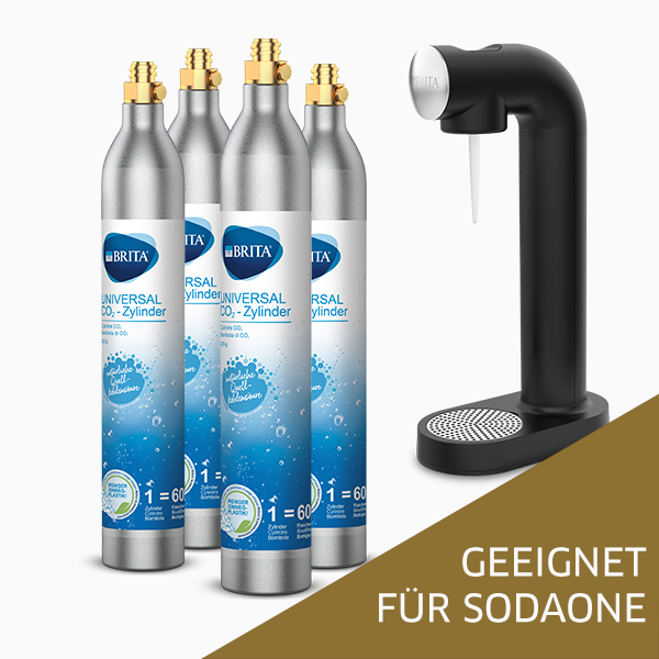 Personalverkauf - 4er-Pack CO2 für sodaONE
